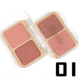 2 Colour Blush On Palette