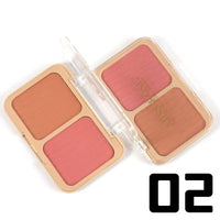 2 Colour Blush On Palette