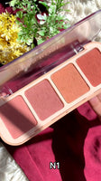 4 Colour Blush On Palette (052)