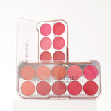 10 Colour Blush On Palette (082)