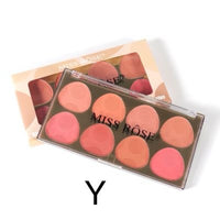 8 Colour Blush On Palette (016)