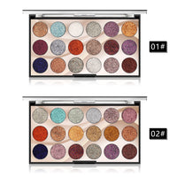 18 Colour Glitter Eyeshadow Palette