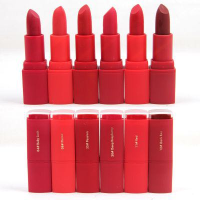 Semi Matte Lipstick Red Set
