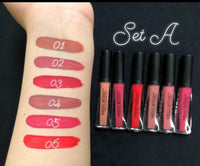 Matte Liquid Lipstick Set (024) 6 pcs