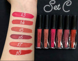 Matte Liquid Lipstick Set (024) 6 pcs