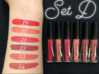Matte Liquid Lipstick Set (024) 6 pcs