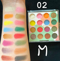 16 Colour Matte Eyeshadow Palette