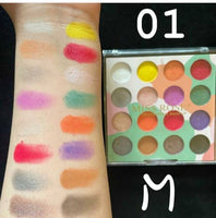 16 Colour Matte Eyeshadow Palette