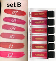 New Liquid Lipstick Set (013) 6 pcs