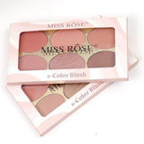 6 Colour Blush On Palette (017)