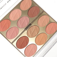 6 Colour Blush On Palette (017)